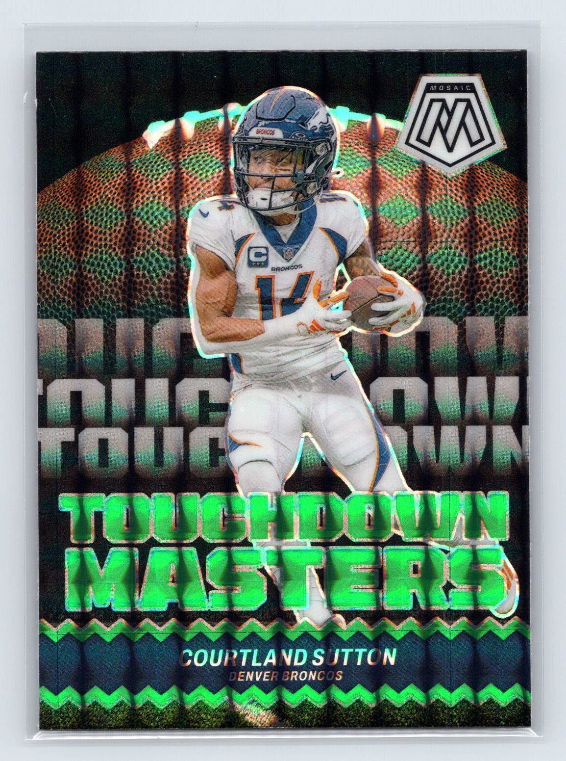 Courtland Sutton 2024 Mosaic Touchdown Masters Refractor Courtland Sutton 2024 Mosaic Touchdown Masters Refractor